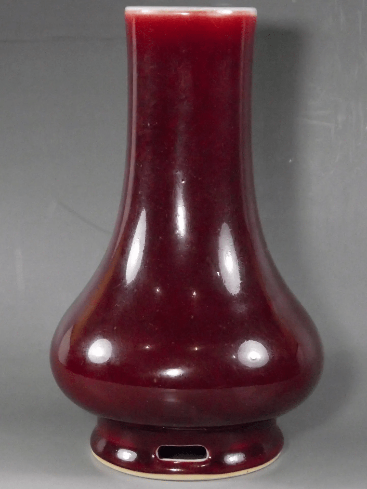 Lang-Kiln Red-Glazed Vase Lang-Kiln Red-Glazed Vase