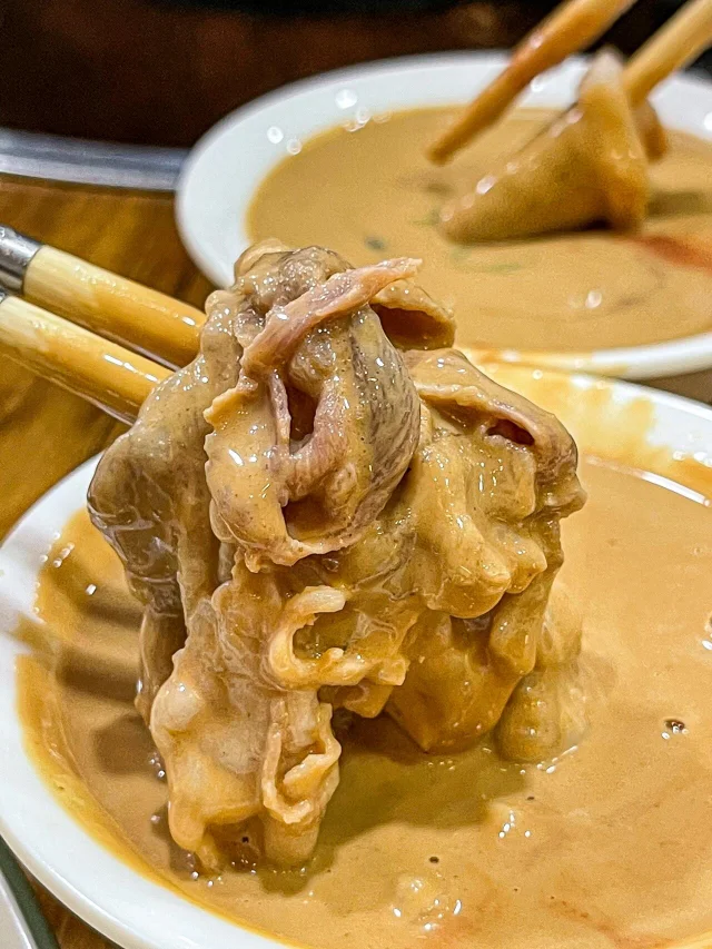 Sesame Paste Dipping Sauce